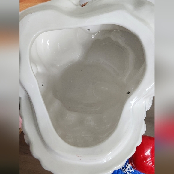 🎄🍪 Vintage 3D Christmas Cookie Jar – Mr. Moose, Santa & Frosty Amazing Design - Picture 11 of 16